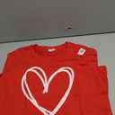 Girls Heart for Women Valentines Day Graphic T-Shirt M