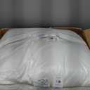 Pillows Standard Size Set of 2, Bed Pillows for Sleeping with 100% Cotton Shell, Soft Supportive 3D Down Alternative Hotel Pillows, Gusseted Pillow Set for Side Back Stomach Sleepers, White