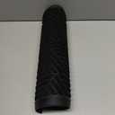 Smiry Front Door Mat Outside Entrance, Heavy Duty Sturdy Natural Rubber Doormat, Trap Dirt and Moisture, Easy Clean Low Profile Mats for Indoor Outdoor Entry, Irregular Triangle