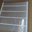 25"W x 20"H [Duct Opening Size] Steel Return Air Grille, Air Return Vent Cover for Ceiling and Sidewall - HVAC Air Vent Covers - [Outer Dimensions: 26.75"W x 21.75"H]