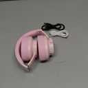 Picun B8 Headphones Wireless Bluetooth, 120H Bluetooth Headphone Over Ear with 3EQ Music Modes, Hands-Free Calls, Deep Bass Headphones for Travel Home Office Cellphone PC (Pink)