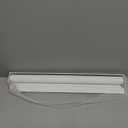 Blackout Roller Shades Blinds Cordless for Windows Pull Down Room Darkening Door Blinds with Thermal Insulated Easy to Install for Living Room,Bedroom,Home,Office Bathroom White 23" W x 72" H