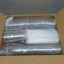 110 Pack 12 oz Clear Plastic Cups with Lids and Straws, Small Disposable Iced Coffee Cups To Go, BPA-Free Cold Drink Cups for Espresso, Juice, Kids Drinks