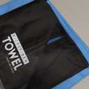 ZIUDBOC Microfiber Travel Towel, Soft Lightweight Quick Dry Towel, Super Absorbent Compact Travel & Sports & Beach Towels for Camping, Backpack, Gym, Swimming, Yoga, Hiking (XXL:40"×72" -Blue)