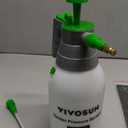 VIVOSUN 0.5Gal Handheld Garden Sprayer, 1L Pump Sprayer, 34 Oz Water Spray Bottle with Safety Valve, Adjustable Nozzle, Extended Spray Rod & Additional Seals, Ideal for Watering, Fertilizing, Cleaning