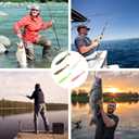 150 PCS Soft Plastic Baits, Paddle Tail Swim Baits, 1.96/2.36/2.75 Inch Fishing Soft Plastic Lures, Well Made and Easy to Catch for Fresh and Salt Water with Case