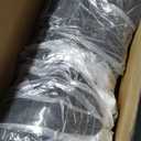 Calming Large Dog Bed for Couch, 41 x 37 inch Removable Couch Cover for Dogs Washable, Non-Slip Fluffy Plush Dog Sofa Mat for Furniture Protector - Dark Grey