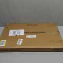 Laptop Bed Desk, Foldable Lap Table, Portable Study Table, Laptop Stand with Cup Holder & Tablet Slot & Lifting Handle for Working Writing Drawing & Eating - Black