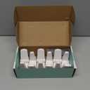 Door Lever Lock (6 Pack) Prevents Toddlers from Opening Doors. 3.25" L * 1.5" W * 4.5" H Easy One Hand Operation for Adults. Durable ABS with 3M Adhesive Backing. Simple Install, No Tools Needed.