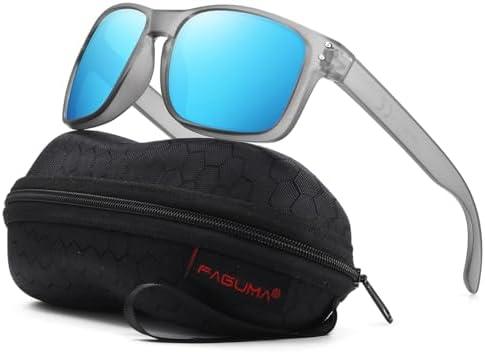 FAGUMA Polarized Sunglasses For Men Women Driving Fishing Running UV400 Protection