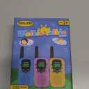 Walkie Talkies for Kids Games Outdoor Toys for 3-12 Year Old Boys Girls, 3 Miles Long Range Walkie Talkie to Camping Hiking, 4 Year Old Girl Birthday Gifts for 3 4 5 6 7 8 9 Year Old Boy Girl Gift (Blue&Pink&Yellow)