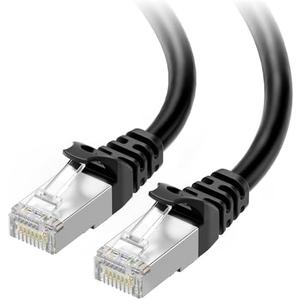 Cable Matters 10Gbps Snagless Shielded Cat 6A Ethernet Cable - 14ft, Cat 6A Cable, Cat6A Cord, Ethernet Cord, Black