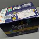Pampers ZZZ Overnight Diapers, Size 6 (23-44 lbs), 72 Count, Nighttime Protection Disposable Baby Diaper