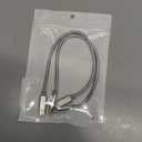 COSOOS 2 Short USB-C to iPhone Cables (10in/26cm) Nylon Braided Fast Charging Syncing Cable, Power Cord Compatible for iPhone 14 Pro Max,14 Plus,14, 13 Pro Max,12,11,XS,X, PD USB-C Charger Station