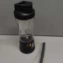 Portable Blender, Cordless, 24oz. Vessel, Personal Blender-for Shakes & Smoothies, BPA Free, Leakproof-Lid & Sip Spout, USB-C Rechargeable & Self Cleaning - Travel with 6 Sharp Blade, Black