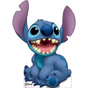 Cardboard People Stitch Cardboard Cutout Standup - Disney's Stitch