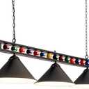 Amazon.com: LuoliiTa Pool Table Light, 58" Billiard Light for 7' 8' 9' Pool Table, Hanging Billiards Light for Billiard Room, Game Room, Restaurant, Coffee Shop : Tools & Home Improvement