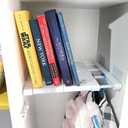 COOva School Locker Shelf Organizer for Small Lockers, Work Accessories (1, 9.5''W/(10.25''-15.75'') L