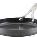 Anolon Hard Anodized Nonstick Mini Skillet/Frying/Egg Pan, Stainless Steel Handle, (6.5"), Gray