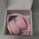 Picun B8 Headphones Wireless Bluetooth, 120H Bluetooth Headphone Over Ear with 3EQ Music Modes, Hands-Free Calls, Deep Bass Headphones for Travel Home Office Cellphone PC (Pink)