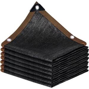 Garden Shade Cloth, 80%-90% Resistant Sun Shade Neting Mesh Tarp with HDPE Material and Reinforced Grommets, Sunblock Trap for Greenhouse Plant Pergola Backyard Patio, 10x10FT