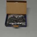 Black M14x2 Wheel Lug Nuts 16pcs for '99-'02 Ford F250 F350 F450 F550, '00-'04 F150, Two-Piece Flanged Flat Face OEM Style for Factory OEM Wheels, Fit F81Z1012AA