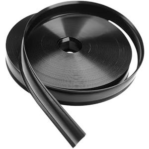 1" Black Vinyl Trim Molding Screw Cover RV Boat Camper Travel Trailer (25 ft)