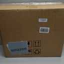 Amazon Basics 16" Pedestal Fan with Remote for Bedroom, Living Room, Office, Adjustable Height, Dual-Layered Blades, 3 Speeds, 3 Modes, Timer, Tilt Head, 60W, Black