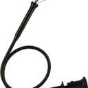 Flexible Claw Pickup Tool with Magnet Tool Flexible telescoping Claw led Light Grabber ExtendLong 28'' Four Claw 4-Claw for Small Parts Pickup Reacher Tool for Mechanics,Jewelry,Kids,etc. (Black)