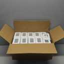 BESTTEN 100 Pack 20 Amp Decor Electrical Wall Outlet, Decorator Tamper-Resistant Receptacle, Wallplate Included, Residential and Commercial Use, 20A/125V/2500W, UL Listed, White