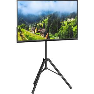 Portable TV Tripod Stand Tilt Mount for 32 to 55 inch LCD LED Flat Screen TV Display Floor Stand