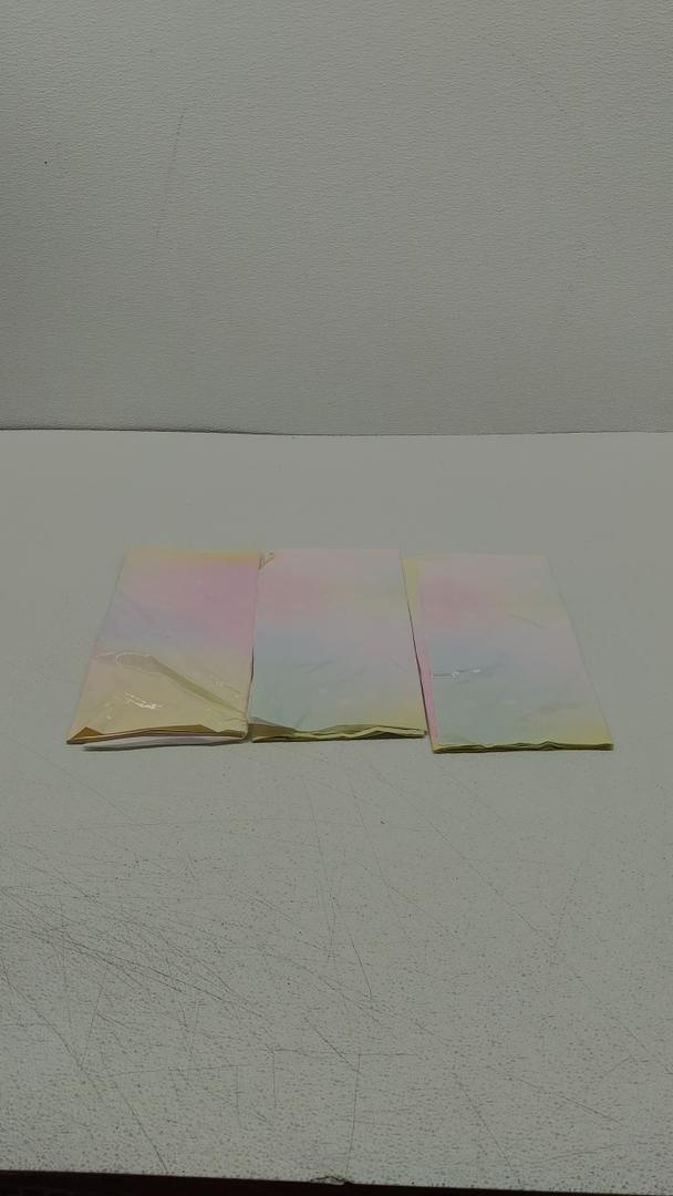 3 Pack Pastel Rainbow Plastic Tablecloth Party Decorations, Pastel Disposable Table Covers for Rectangle Tables, Rainbow Table Cloth for Birthday Baby Shower Wedding Party Supplies, 54x108Inch