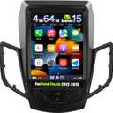 [4G+64G] Android 15 Car Stereo for Ford Fiesta 2012 2013 2014 2015 with Wireless CarPlay Android Auto,9.7" Touchscreen Car Radio with Mirror Link WiFi/GPS,Bluetooth,FM/RDS,SWC EQ+Backup Camera