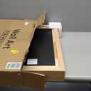 3D Textured Framed Boho Neutral Abstract Wall Art, 3 Piece Modern Artwork for Walls, Black White Brown Minimalist Geometric Paintings for Living Room, Dining Room, Bedroom Wall Decor 16x24 In (Monochrome)