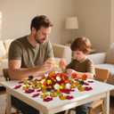 320 Pcs Fall Sensory Bin Fillers Decorations, Sensory Bin Filler, Pumpkin Bowls, Pompom, Maple Leaves, Squirrels, Pumpkins, Acorns, Pine Cones for Fall Halloween Autumn Party Decor