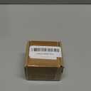 20 Pack 1-9/16" L Brackets for Shelves Corner Brace| Heavy Duty Stainless Steel Wall Mount Bracket| Black Metal Small Braces with Screws for Wood Furniture