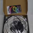 Monster 16.4ft Neon Flow Indoor/Outdoor Multi-Zone LED Light Strip, Create Unique Multicolor Lighting With App, Flexible, Waterproof, Works With Alexa/Google Assistant/Siri, Mounting Clips Included