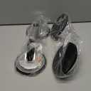 SOLUDE 2 Pack Glass Suction Cup,Aluminium Heavy Duty Vacuum Lifter for Moving Glass/Window/Tiles/Mirror/Granite,Double Gripper Sucker Plate 