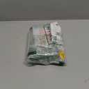 Teenyyou 47 Pcs Happy Halloween Trick or Treat Gift Bags Candy Cookie Goodie Skull Snack Stand Pouch Bags with Transparent Window for Halloween Party Favor Supplies Packaging, 8 x 6.5 x 2.5 Inch