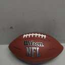 WILSON NFL Recreational Footballs (PeeWee Size, Brown)