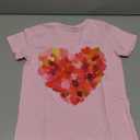Girls Valentines Day Shirt Kids Cute Love Heart Graphic T-Shirts Toddler Valentine Short Sleeve Tee 2026 (3-10 Years)