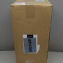 Amazon Basics Upright Bagless Vacuum Cleaner for Carpet and Hard Floors, Washable Filter, Crevice and Upholstery Tools, Detachable Handle, Lightweight, 1.7L Dust Cup, 25ft Cord, Black/White