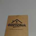 HOMOTEK 4 Pack Round Sliding Closet Door Handles Diameter 2-1/2 in(65mm) Black Flush Pocket Pulls Recessed Bypass Door Handles, Stainless Steel Barn Door Finger Pull Set