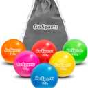 GoSports Plyometric Weighted Balls for Baseball & Softball Training 6 Pack - Choose Pro or Elite Set