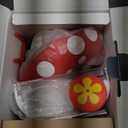 PeckCam Smart Bird Feeder with Camera 2K Live Real-Time Alert AI Identify with 32G Card DIY Attachments Camera Bird Feeder Solar Powered Wireless Outdoor Birdwatching Gift for Birds Lover, Red