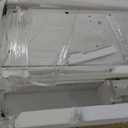 PeakPursuit Fireplace TV Stand, 59'' TV Stand with Fireplace, 24'' Electric Fireplace Insert with Realistic 3D Flame Effect, Entertainment Center with Fireplace, White