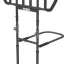 citythere Bed Rails for Elderly Adults Seniors Adjustable Height Foldable Safety Rail with 400 Lbs Capacity Non-Slip Handle, Night Light, Fall Prevention Grab Bar for King Queen Full Twin Beds Black