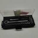 Premium 40 Pieces 1/4" & 3/8" Drive Socket Set Tool Kit Torx Ratchet Driver