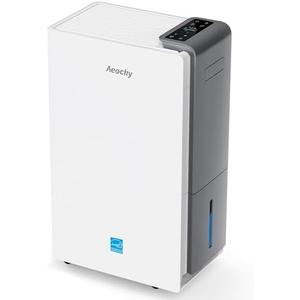 Amazon.com: 4500 Sq.Ft Most Efficient Energy Star 2025 Dehumidifier,AEOCKY Max 80 Pint/D(Standard 56Pint/D) Smart Compressor Dehumidifier, Intelligent Humidistat,for Basement,Bedroom,Home,Bathroom : Home & Kitchen