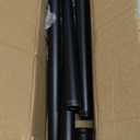 Industrial Pipe Wall Mounted Clothes Hanging Shelves System,Metal Clothing Towel Rack,Garment Rack Perfect for Retail Display,Closet Organization (One Pipe Shelves, Black, 39" L x 11.8" D)